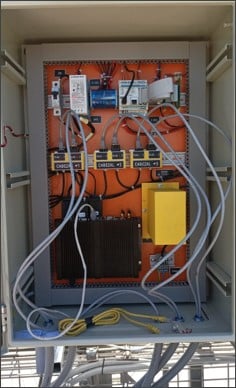 Tablero de control puede controlar varios equipos de medición láser al mismo tiempo