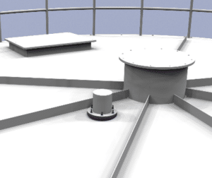 Sensor de Nivel de Silos 2D montaje
